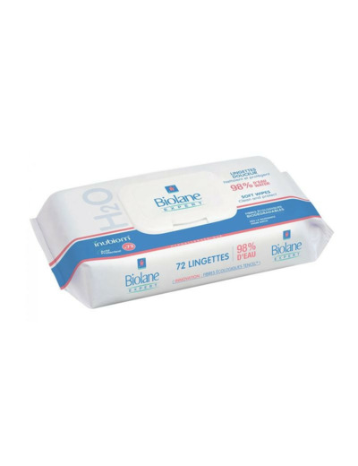 Lingettes Nettoyantes Douces Bebe X72 Lingettes Biolane