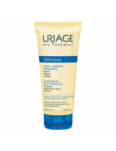 Huile Lavante Apaisante 200ml Xemose Peaux Tres Seches A Tendance Atopique Uriage