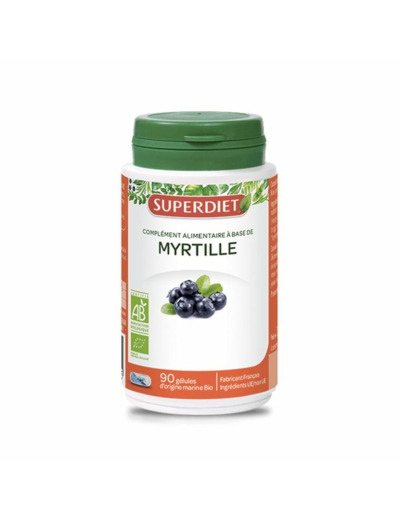 Myrtille Bio 90 Gelules Superdiet