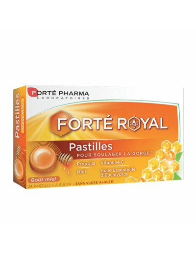 Pastilles Miel x24 Forté Royal Forté Pharma