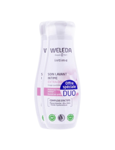WELEDA SOIN LAV INTIME EXTRA-DOUX 2X200ML