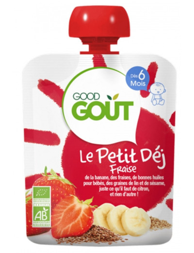 GOOD GOUT PETIT DEJ FRAISE 70G