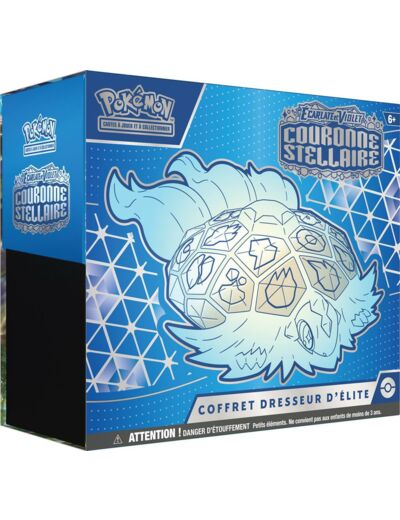 Pokémon EV07 : coffret Dresseur d'Elite Couronne Stellaire