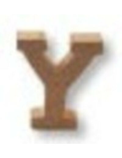 Lettre "Y" Mdf - Hauteur : 45 mm