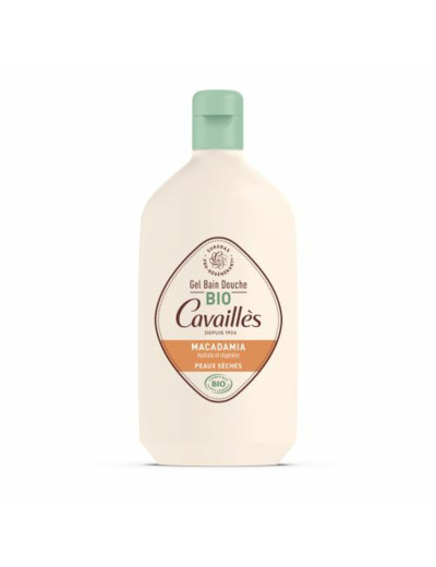 Gel Bain et Douche Huile de Macadamia Bio 400ml peaux sensibles Rogé Cavaillès