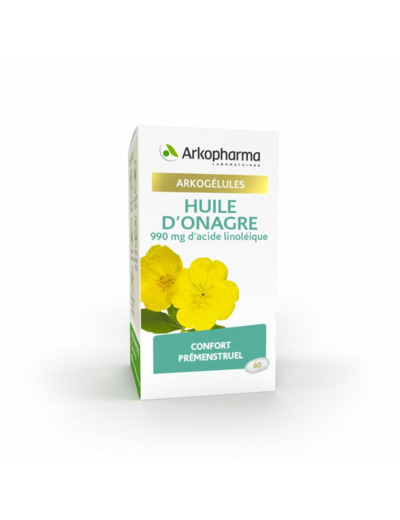 Huile D'onagre 60 Capsules Arkogélules Arkopharma