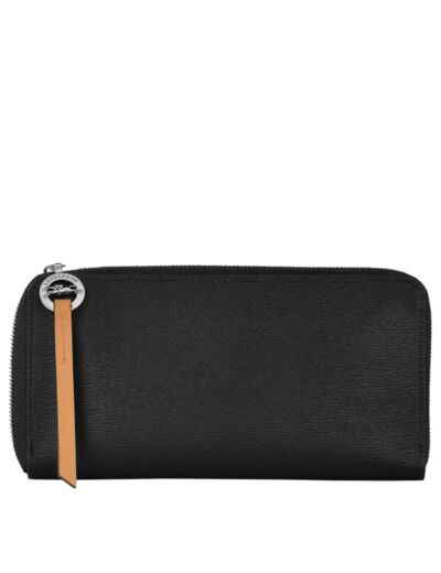 Longchamp Le Pliage City Portefeuille Long Zippée Noir