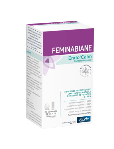 Feminabiane Endo'calm 60 comprimés + 30 gélules Pileje