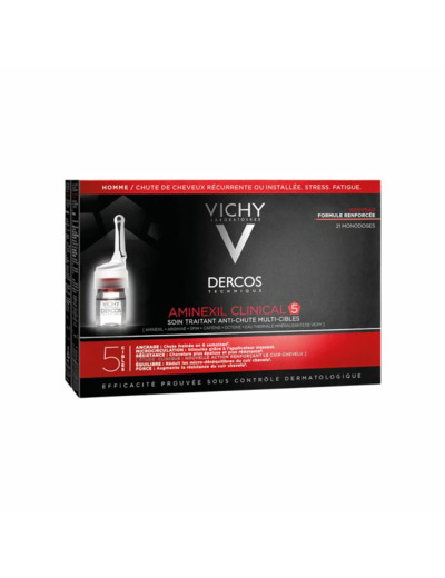 Aminexil Clinical 5 Homme 21x6ml Dercos Vichy