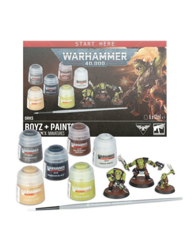 Orks : Boyz + Set de Peinture