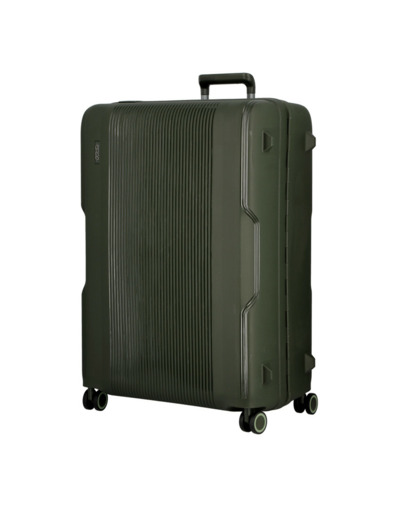 Jump Maxlock Valise Jumbo 77cm 4 Roues Fermeture TSA Kaki