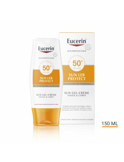 Creme-gel Spf50 Leb Protect Visage Et Corps 150ml Sun Protection Eucerin