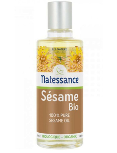 Huile De Sesame Bio Huile Pure Nourrissante 50ml Natessance