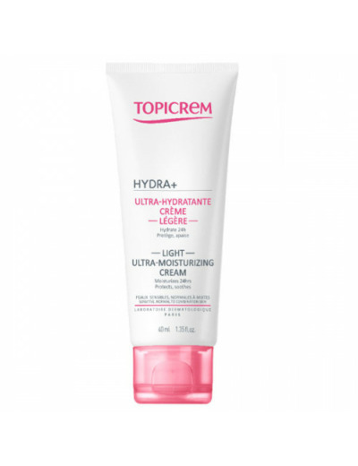 Creme Ultra Hydratante Visage Legere 40ml Hydra+ Topicrem