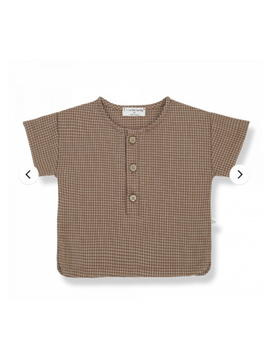 Chemisier 2 ans manches courtes sienne Raffaello