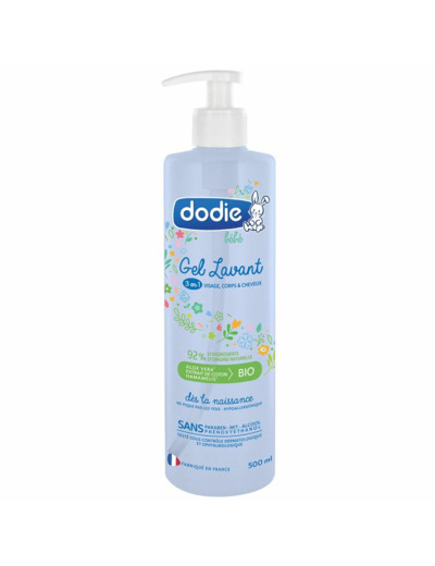 Gel Lavant 3-en-1 Des La Naissance 500ml Dodie