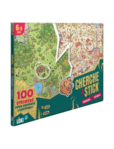 LOKI - Cherche & Stick : Préhistoire Extraterra