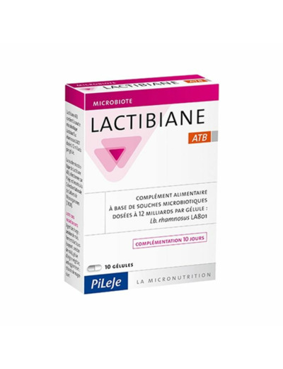 Lactibiane Atb Micronutrition 10 Gelules Pileje