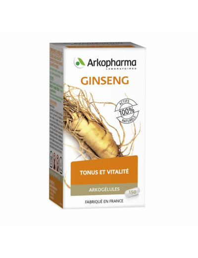 Ginseng 150 Gelules Arkogélules Arkopharma