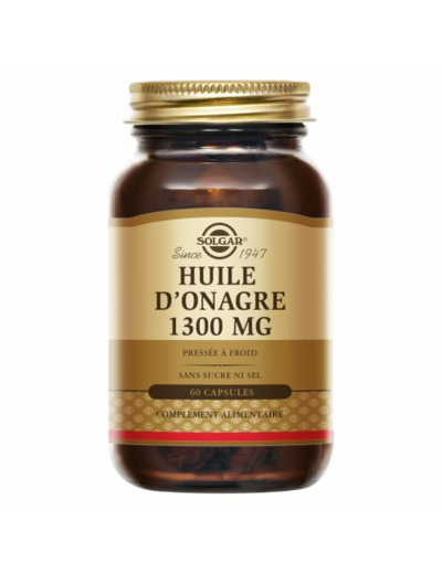 SOLGAR HUILE DaposONAGRE 1300 MG SOFTGELS 60