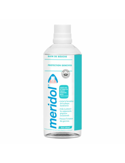 Protection Gencives Bain De Bouche 400ml Meridol