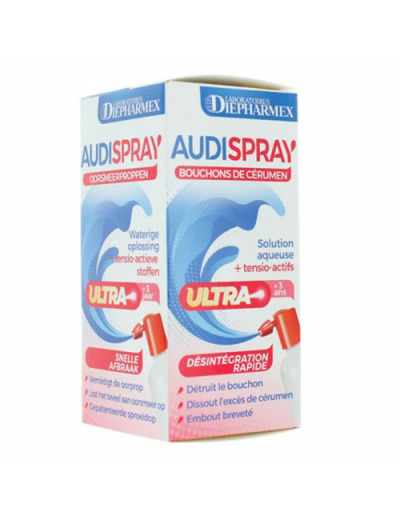 Bouchons De Cerumen Ultra 20ml Audispray