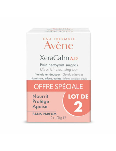 AVENE XERACALM PAIN SURGARS LOT2X100G