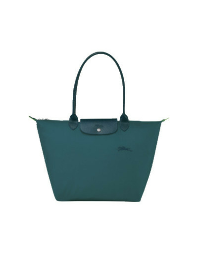 Longchamp Le Pliage Green Sac Shopping L Paon