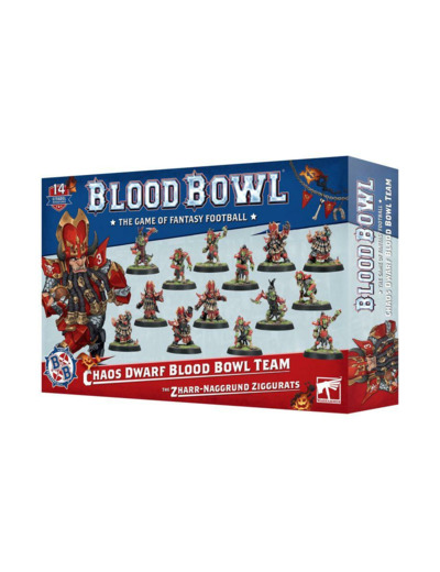 BLOOD BOWL: CHAOS DWARF TEAM