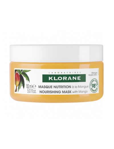Masque Nutrition 150ml Mangue Cheveux Secs Klorane