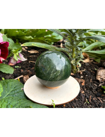 SPHÈRE JADE NÉPHRITE