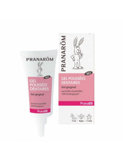 Gel Gingival Poussees Dentaires Bio 15ml Pranabb Pranarôm