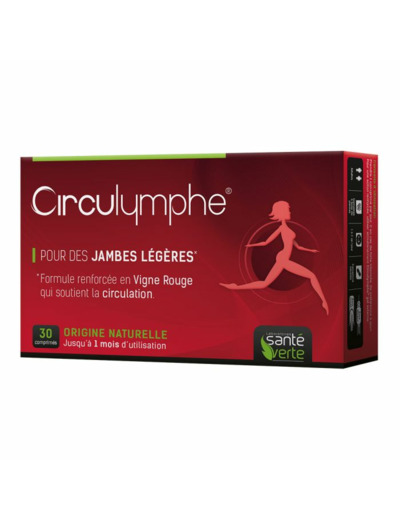 Jambes Legeres 30 Comprimes Circulymphe Sante Verte