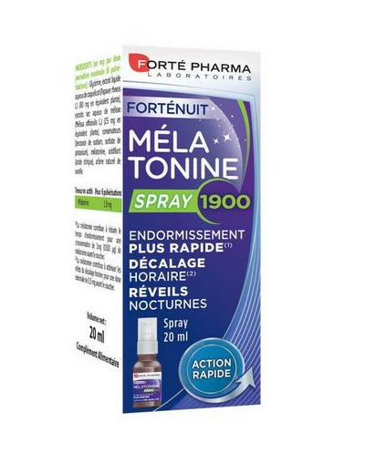 FORTE PHARMA MELATONINE 1900 SPR 20ML