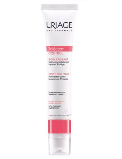 Soin Apaisant peaux intolérantes et allergiques 40ml Tolederm Uriage