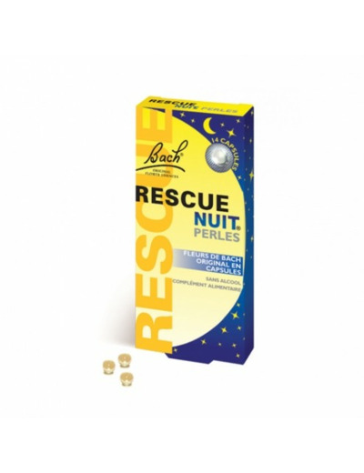 Nuit Perles 14 Capsules Bach Rescue