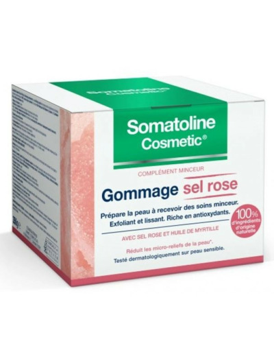 SOMATOLINE C GOMMAGE SEL ROSE 350ML