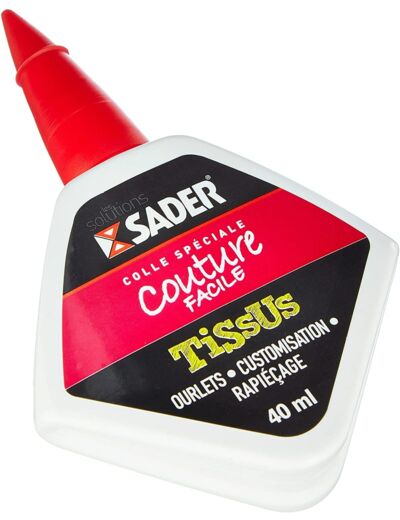 Colle Sader pour Tissus - Couture Facile Flacon 40 ml