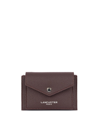 Lancaster Maya Double Kba Porte Cartes 117-010 Bordeaux Foncé
