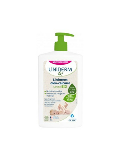 Liniment Oleo-Calcaire Bio 1L Liniderm