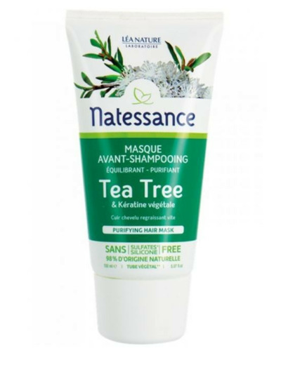 Masque Avant-shampooing Purifiant Au Tea Tree 150 ml Natessance