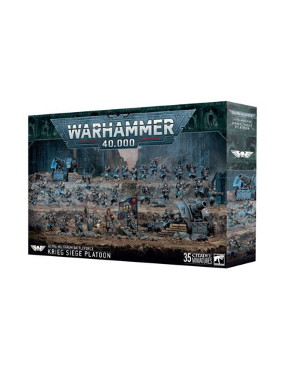 Bataillon de l'Astra Militarum : Peloton de Siège de Krieg