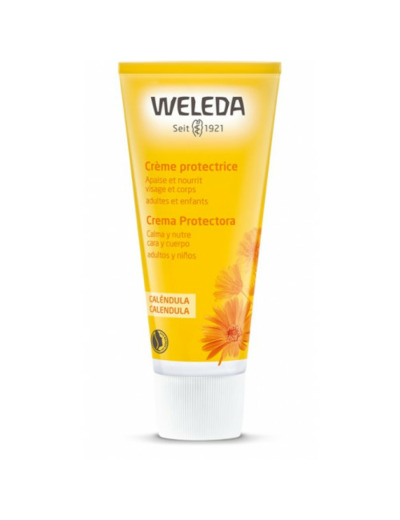 Creme Protectrice Visage Et Corps Adultes Et Enfants 75ml Weleda