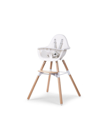 Chaise Haute Blanc Evolu 2