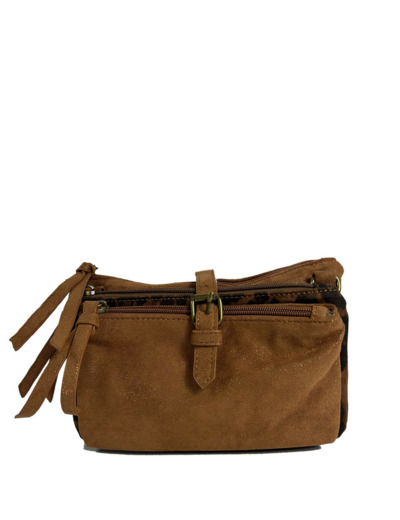 Farfouillette Sac Trotteur 3 Compartiments Camel