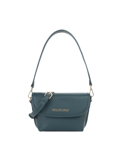 Valentino Hail Petit Sac Porté Epaule Anse Ronde Petrolio