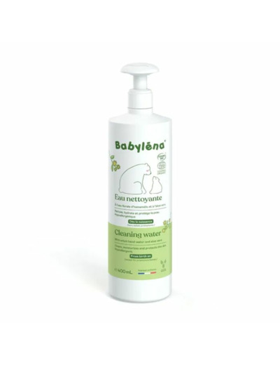 Eau Nettoyante Bio 400ml Peaux Sensibles Dès La Naissance Babylena