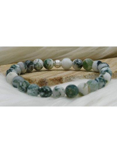 BRACELET AGATE ARBRE