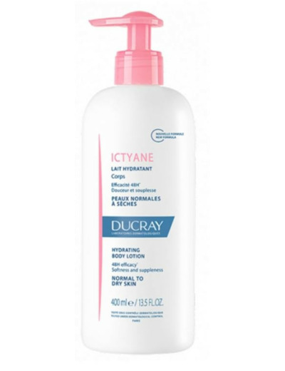 DUCRAY ICTYANE LAIT HYD CORP FL400ML