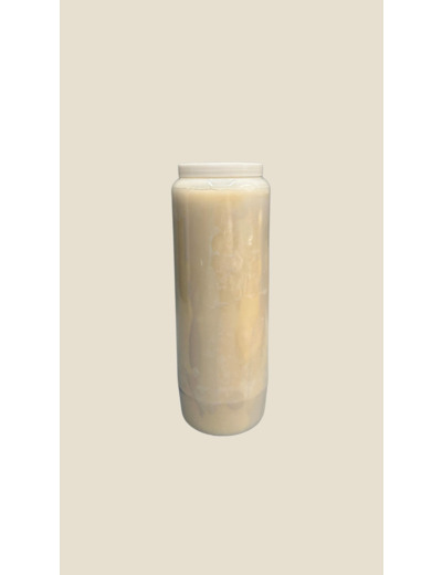 BOUGIE DE NEUVAINE BLANCHE